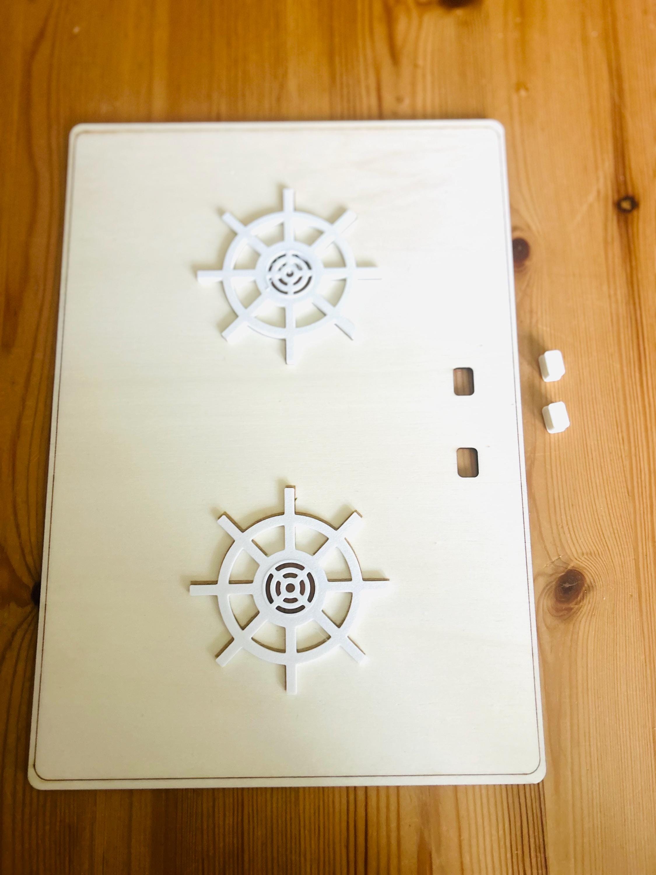DIY Ikea Duktig Play Kitchen Stove Upgrade Kit – Wooden Surface & Buttons