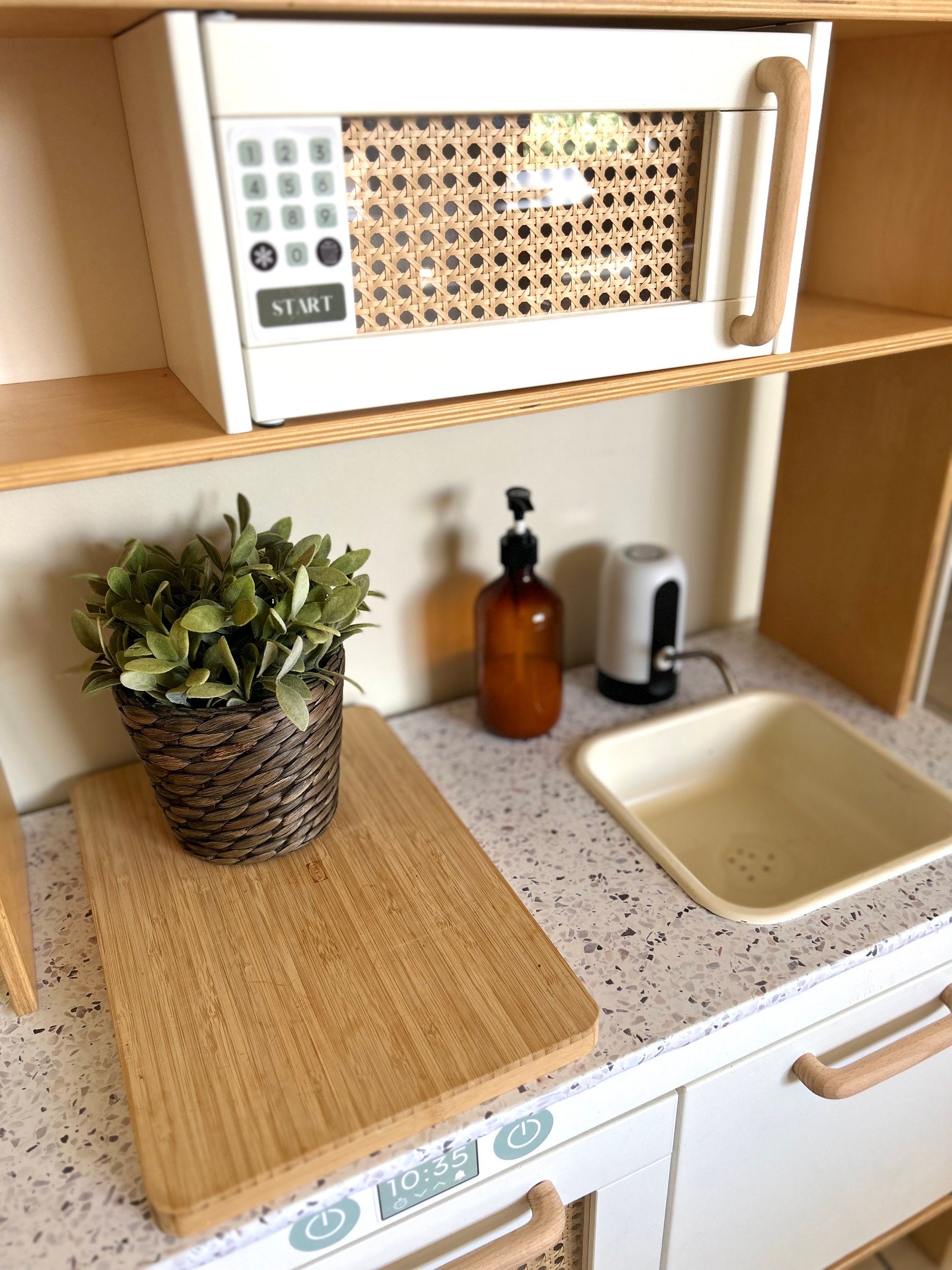 Play Kitchen Wooden Handles