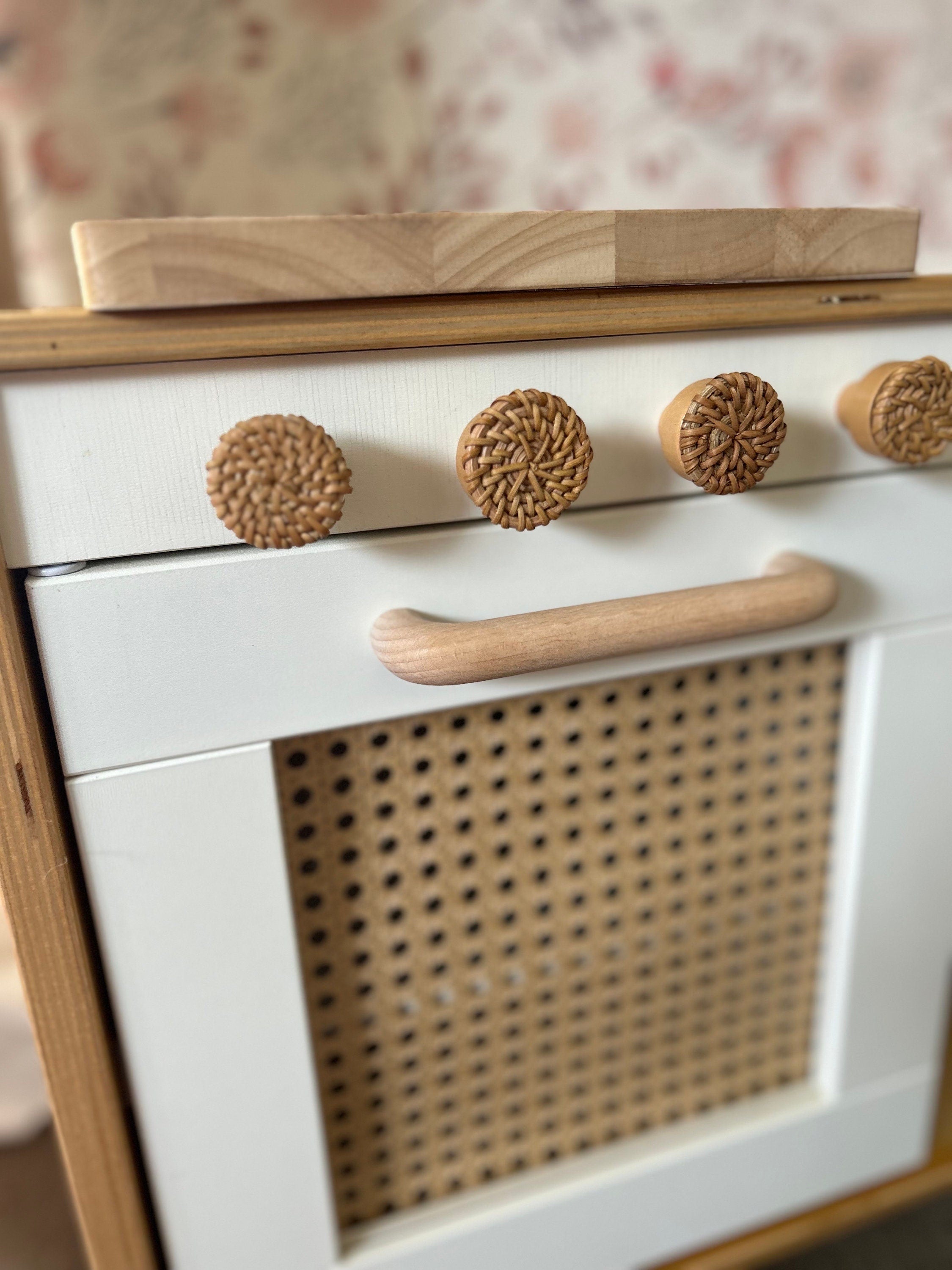 Play Kitchen Wooden Handles