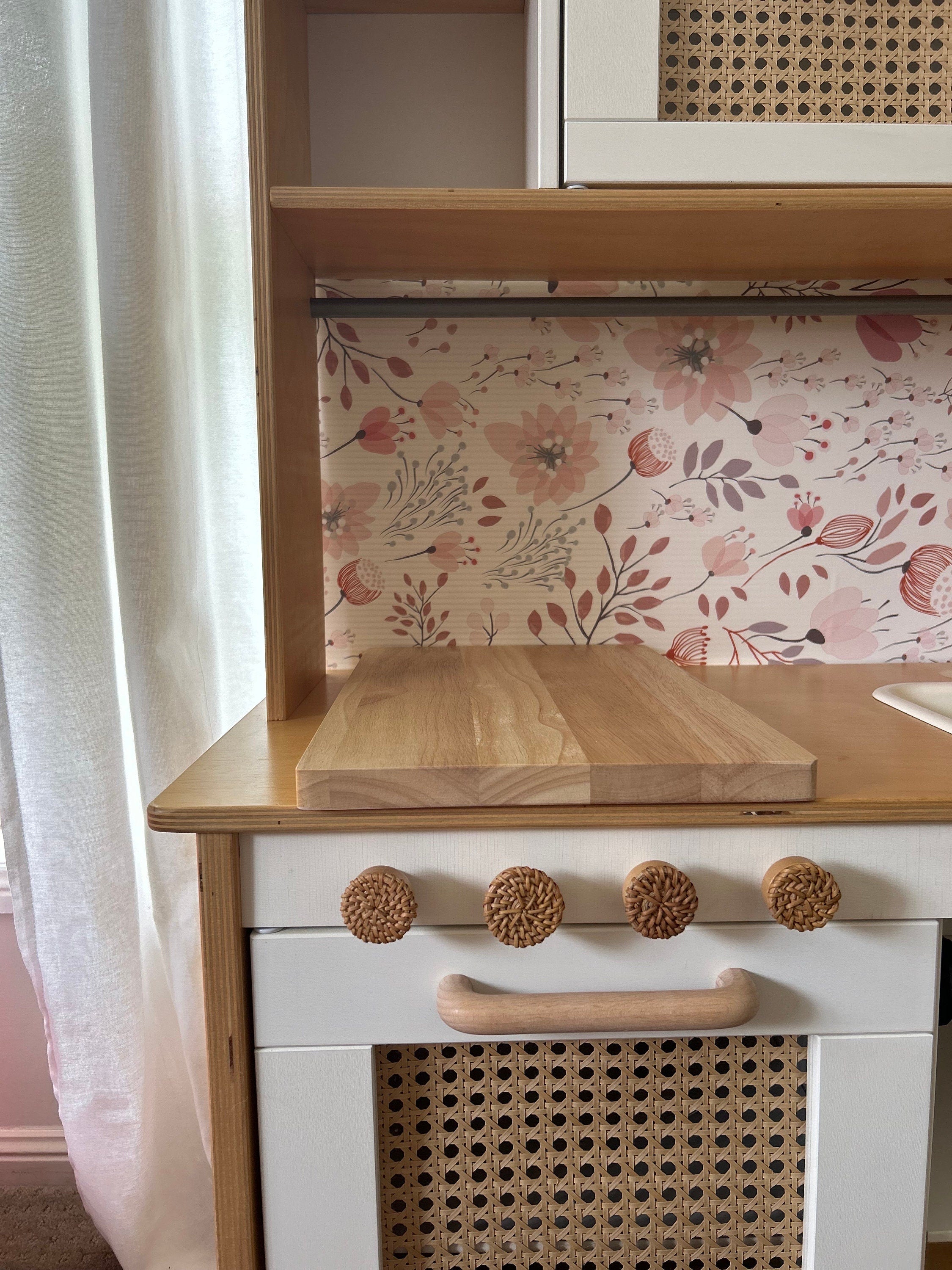 Play Kitchen Wooden Handles