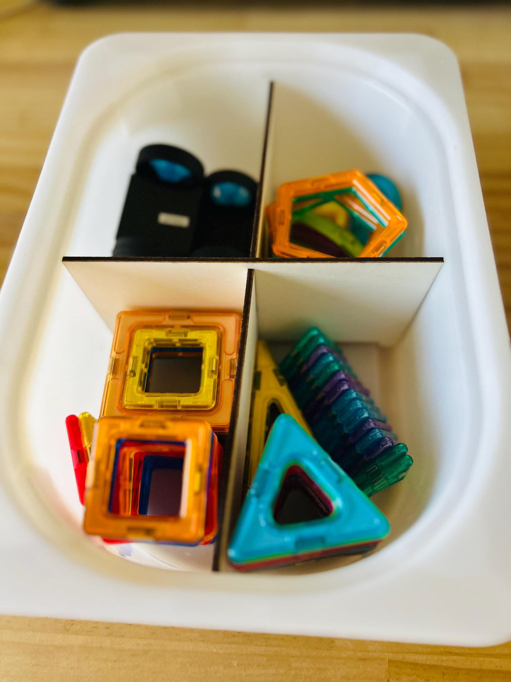 Wooden Trofast Inserts – Large & Small Bin Organizers for IKEA