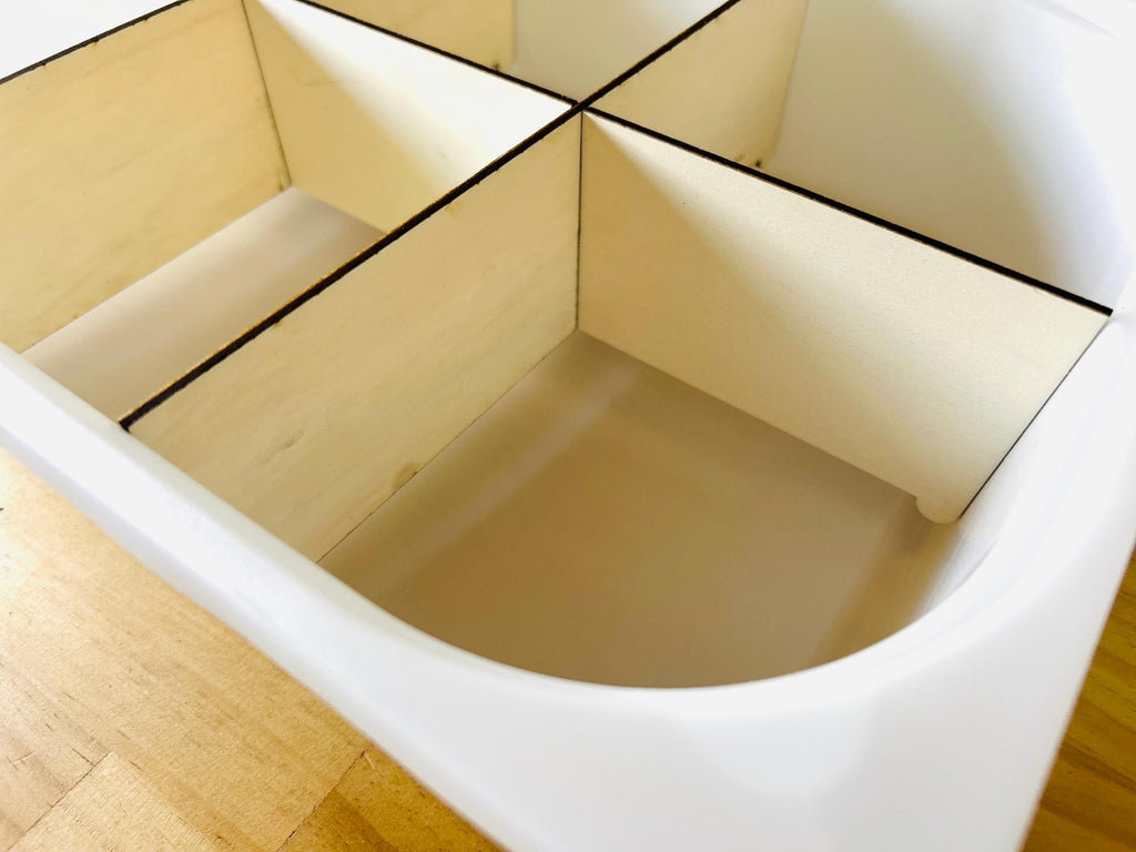 Wooden Trofast Inserts – Large & Small Bin Organizers for IKEA