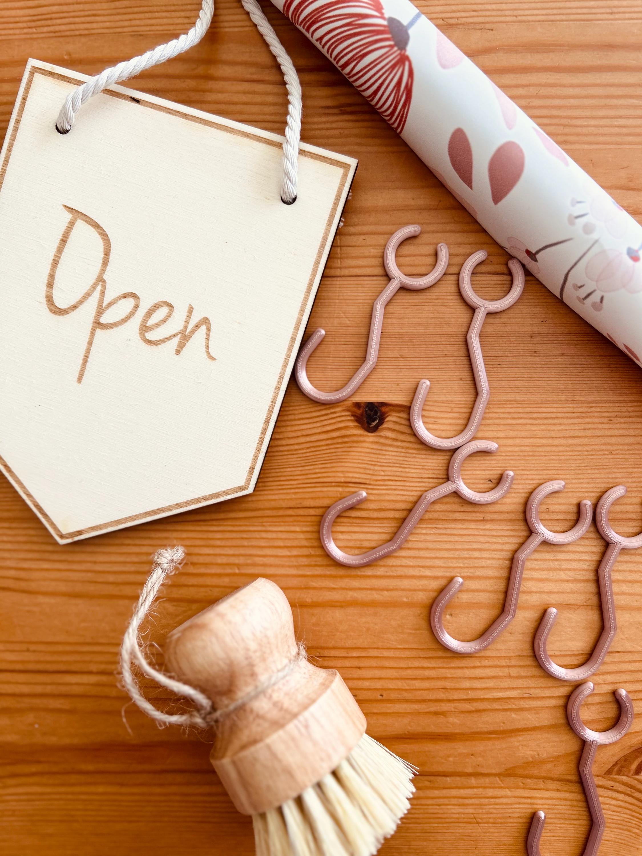 Wooden Open & Closed Café Sign – Play Kitchen & Pretend Play Accessory