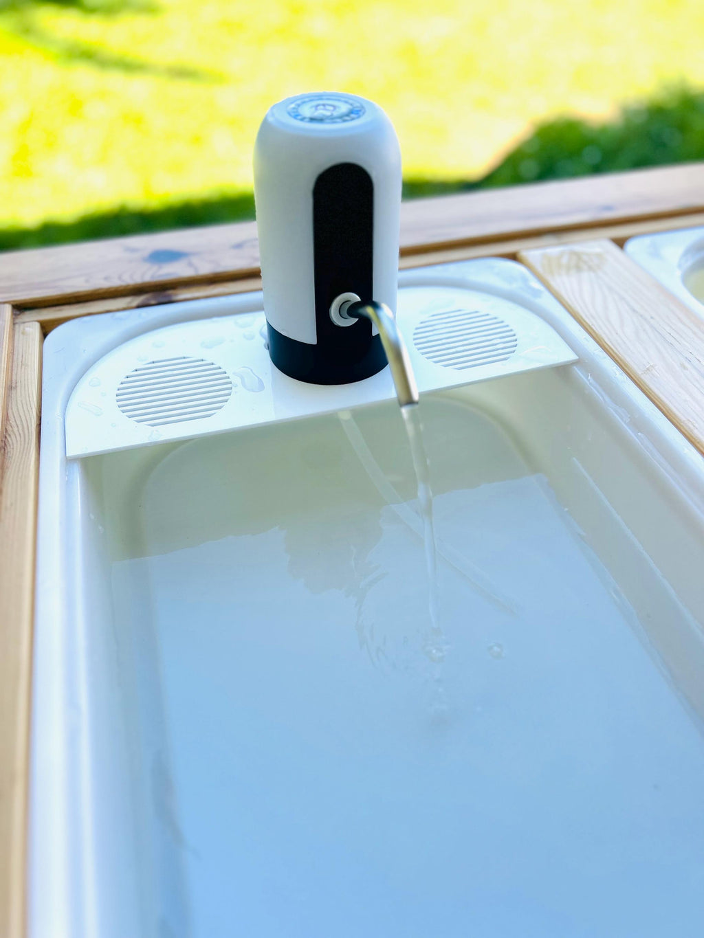 IKEA Trofast Water Pump Insert for Sensory Play