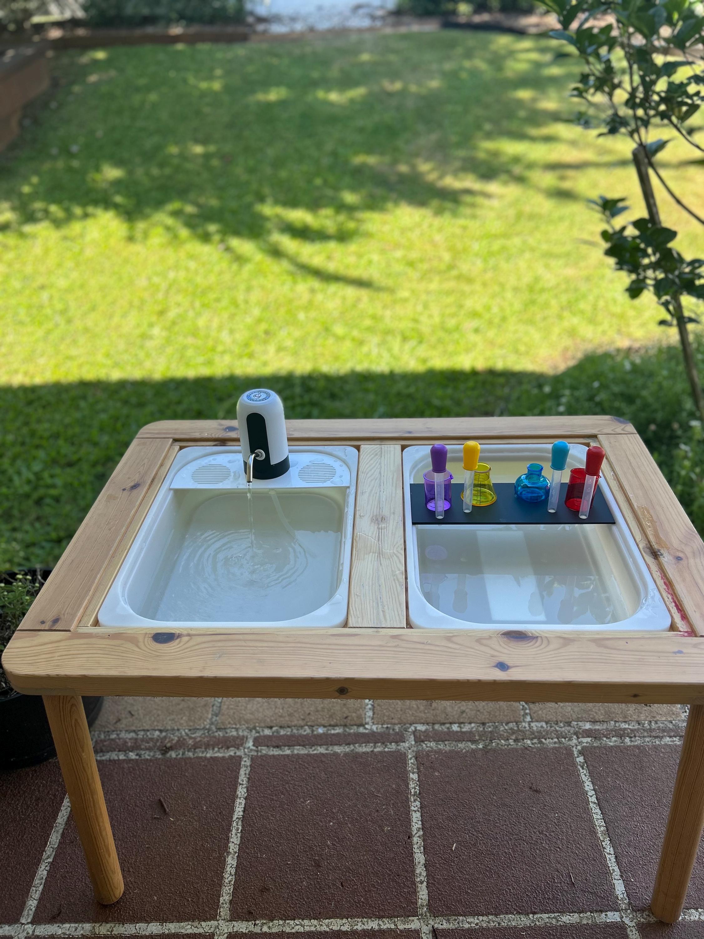 IKEA Trofast Water Pump Insert for Sensory Play