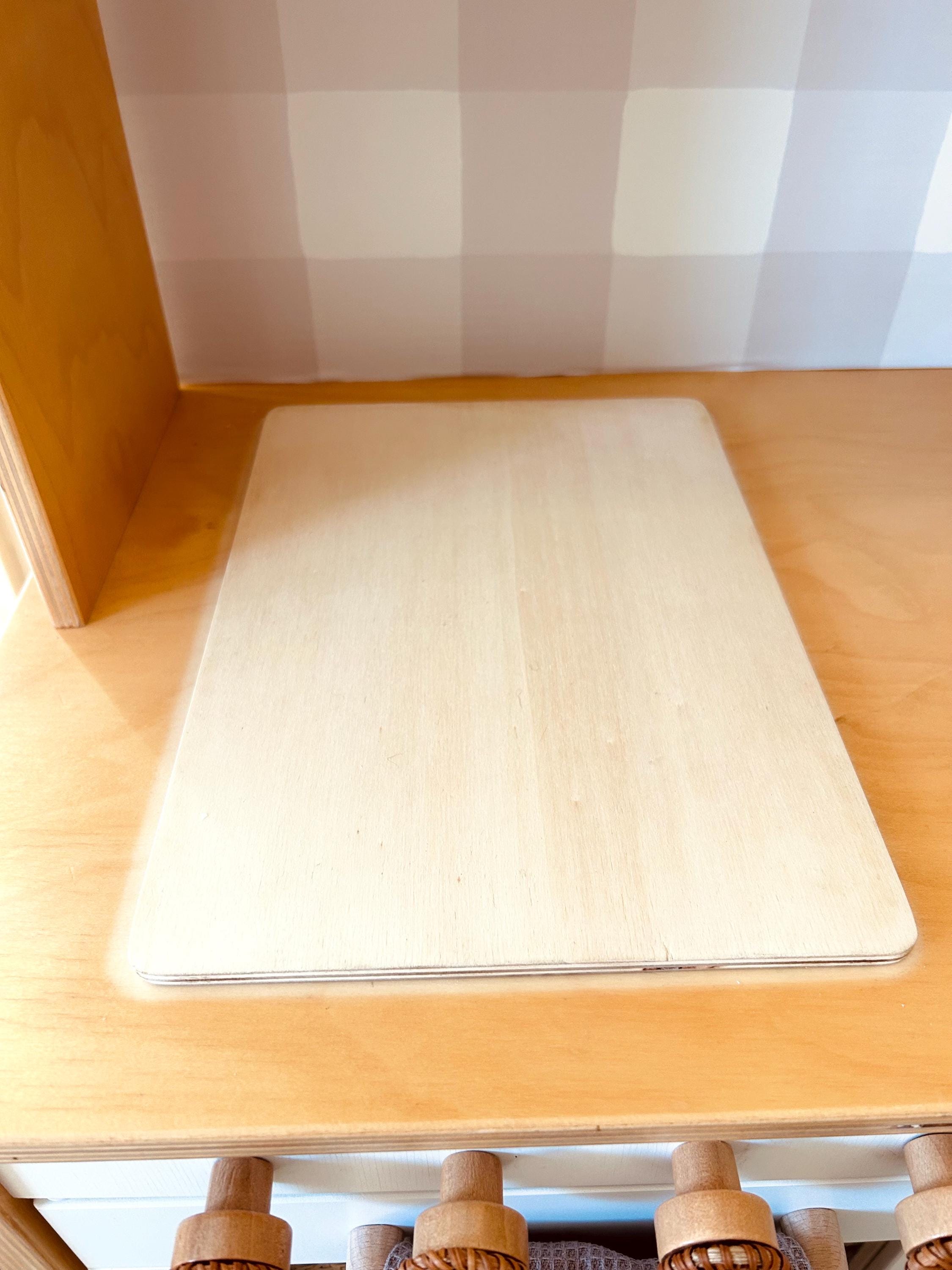 Handmade Wooden Play Kitchen Stove & Sink Covers – IKEA Duktig
