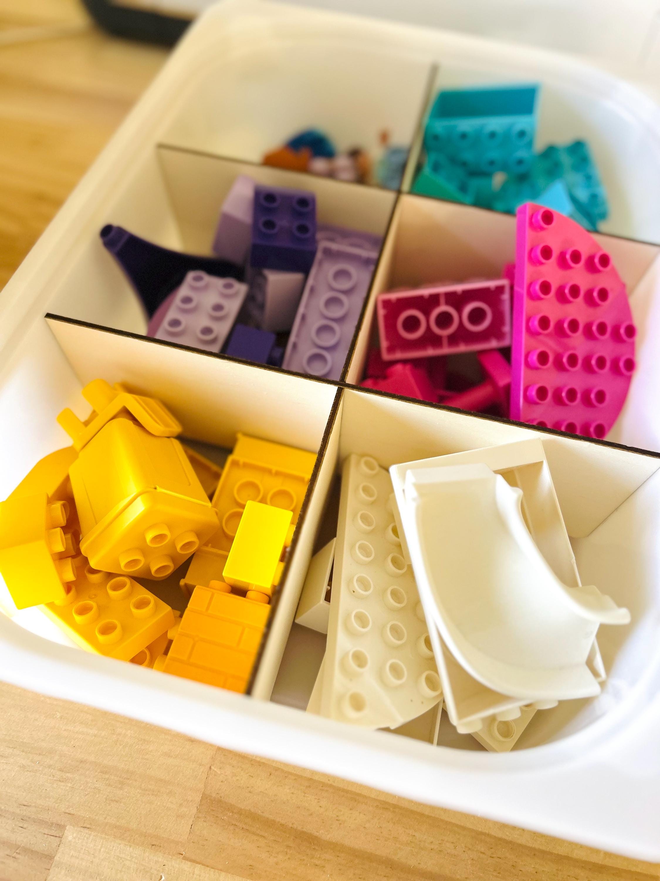 Wooden Trofast Inserts – Large & Small Bin Organizers for IKEA