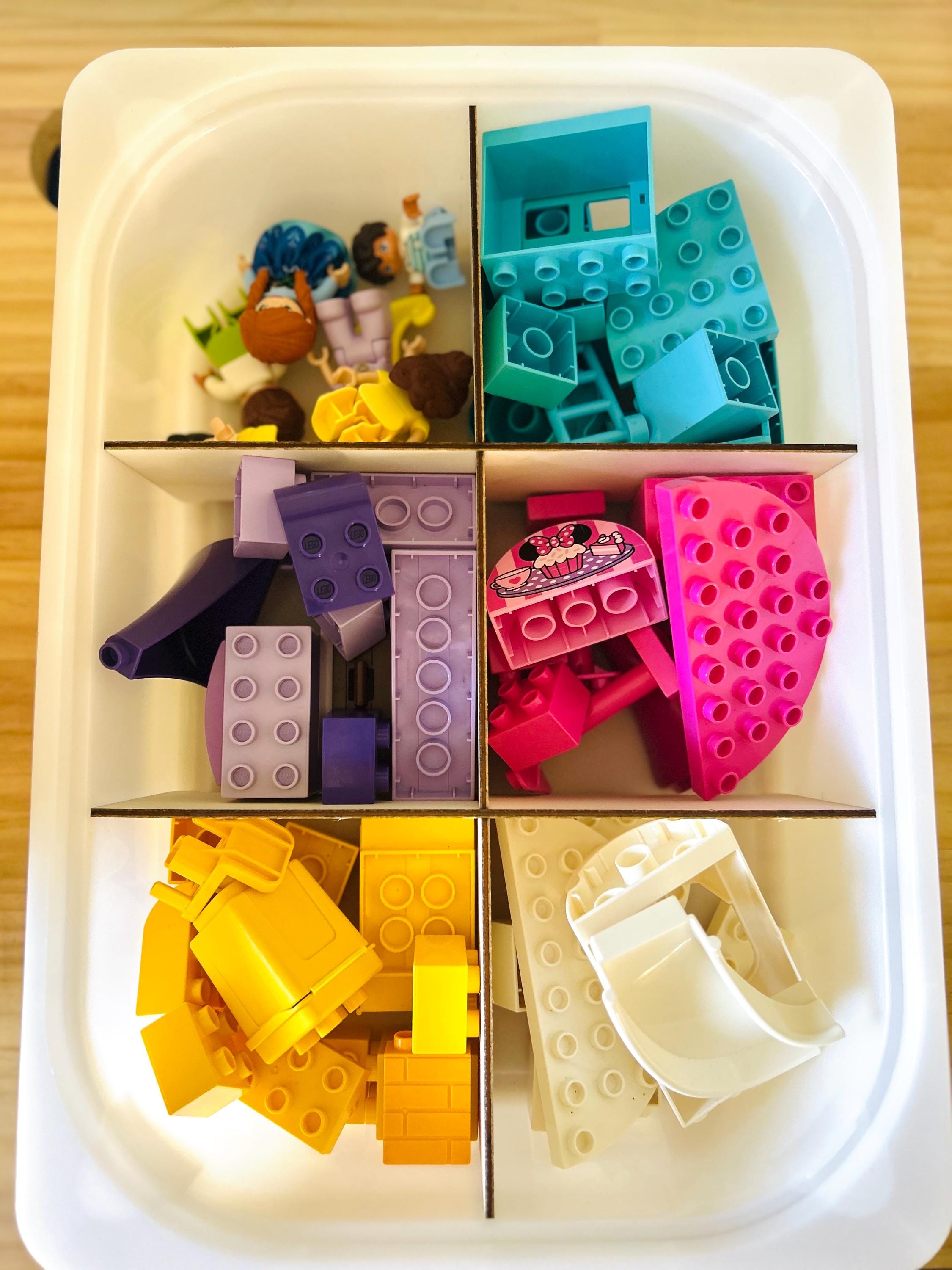 Wooden Trofast Inserts – Large & Small Bin Organizers for IKEA