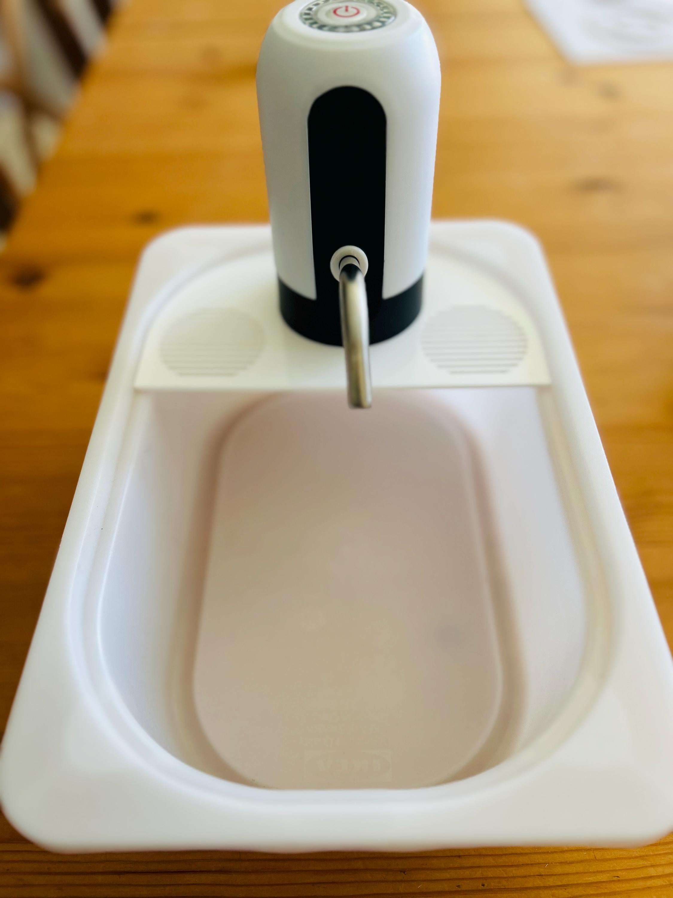 IKEA Trofast Water Pump Insert for Sensory Play
