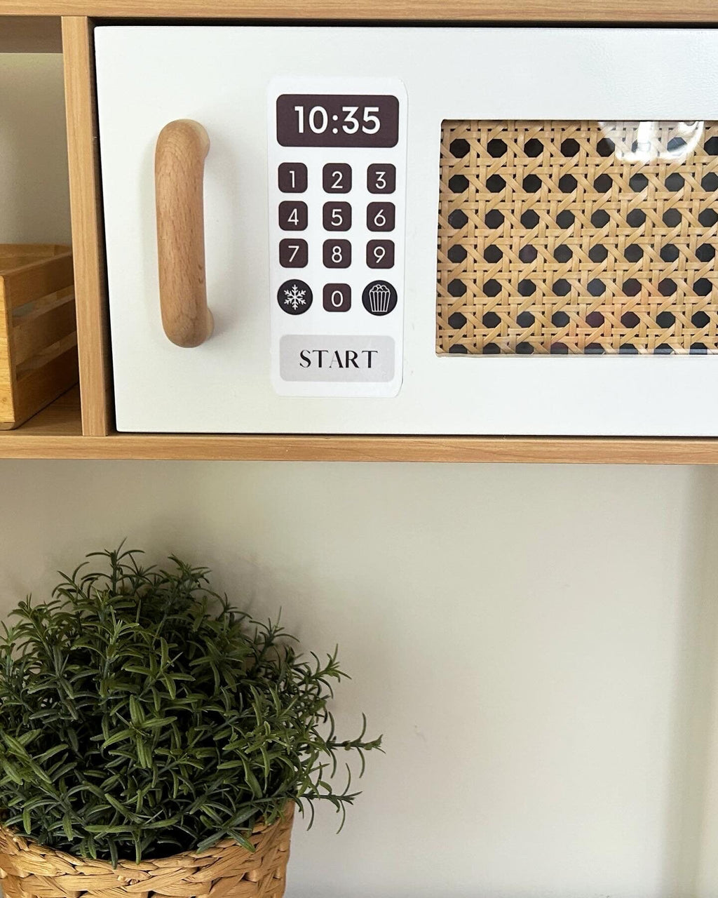 Play kitchen handle - 64mm Wooden Handle