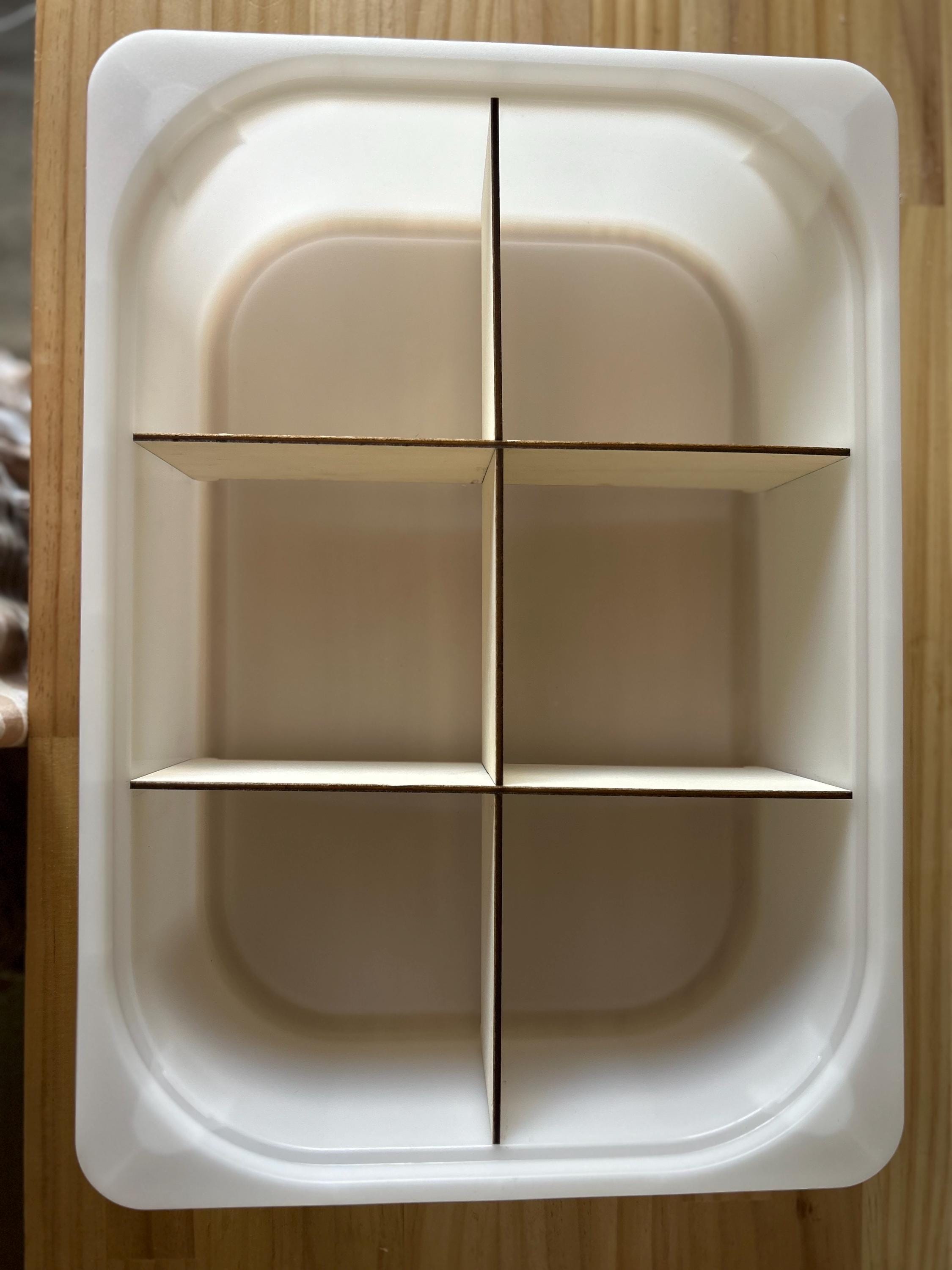 Wooden Trofast Inserts – Large & Small Bin Organizers for IKEA