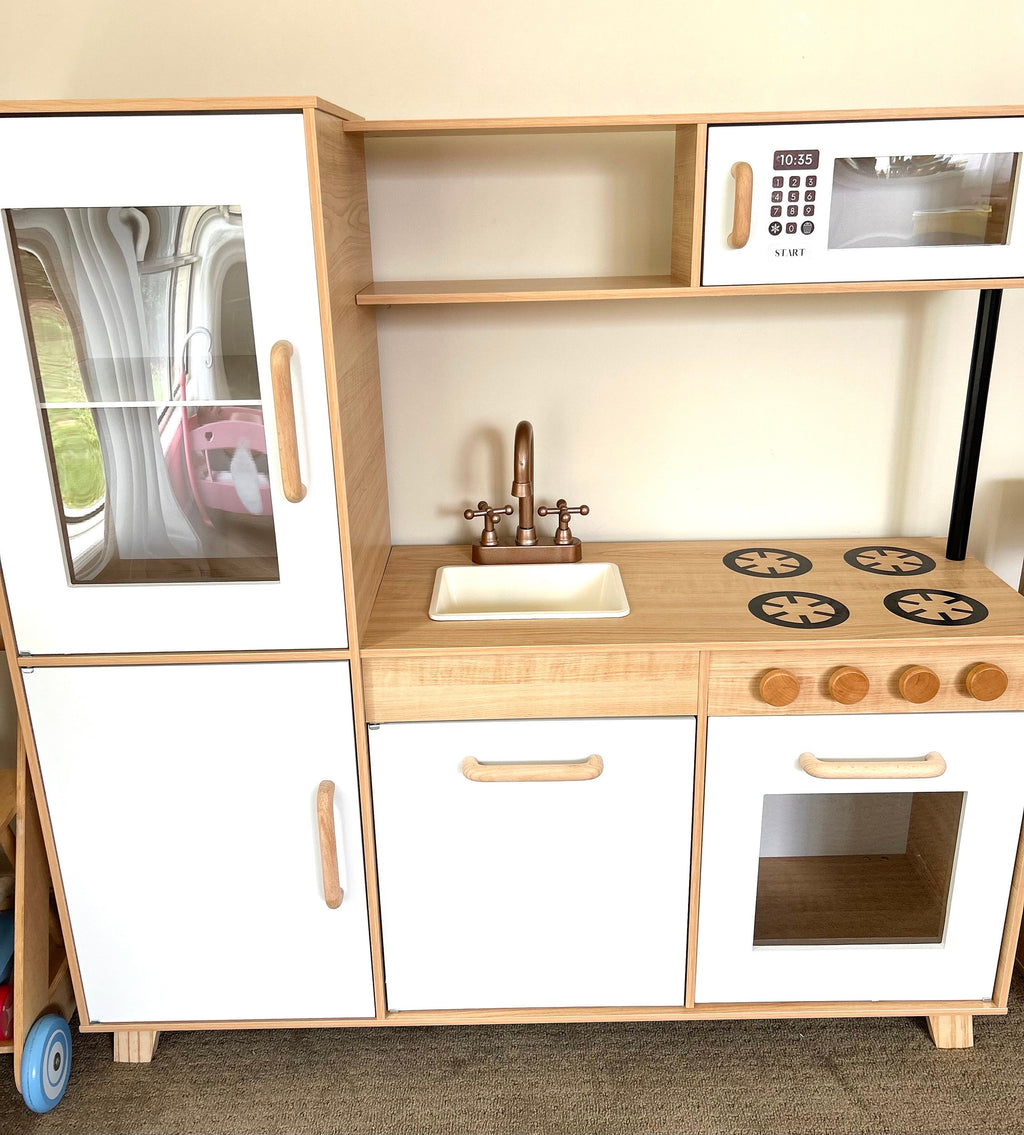 Play kitchen handle - 64mm Wooden Handle