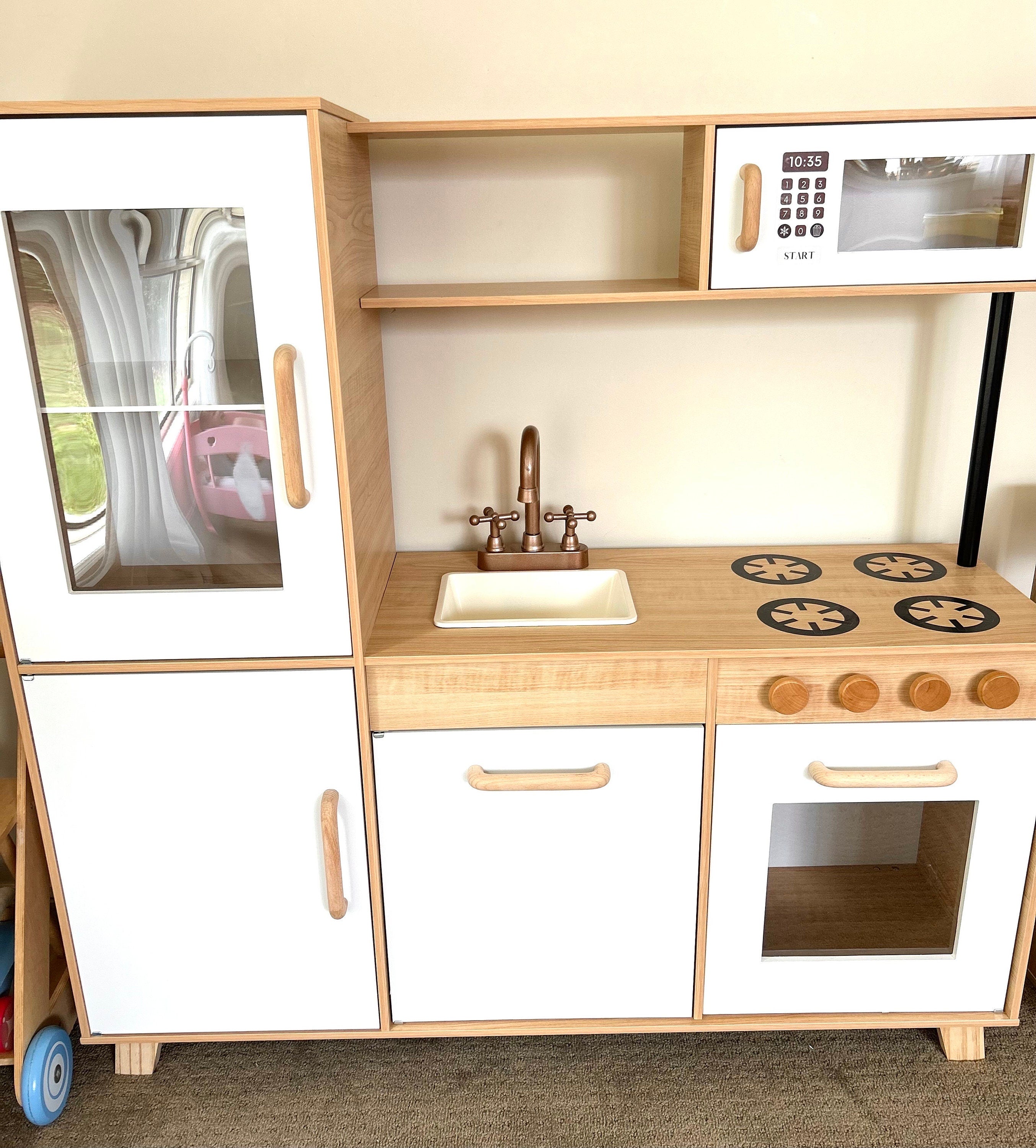 Play kitchen handle - 64mm Wooden Handle