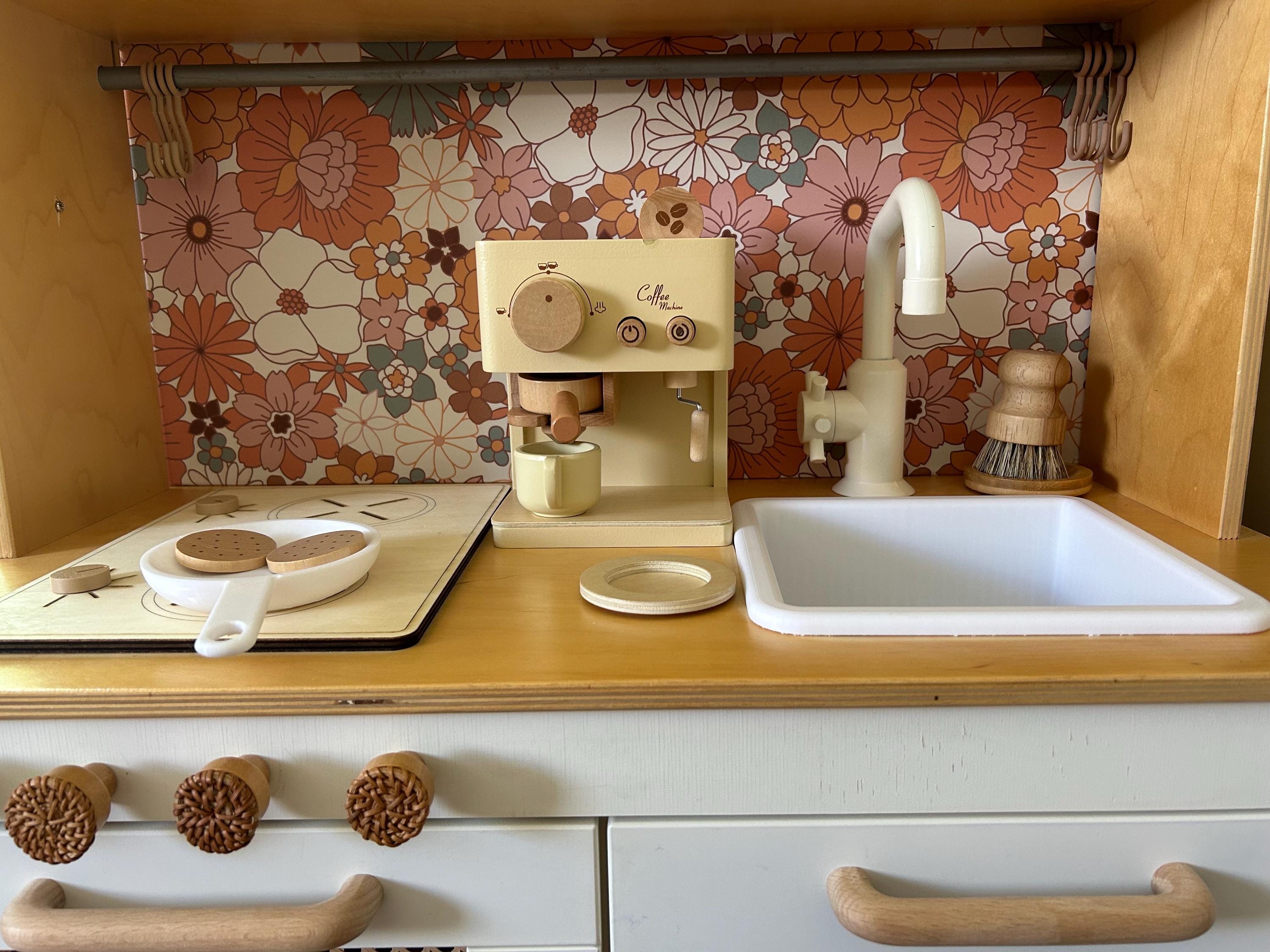 Boho Floral Play Kitchen Splashback - For the Ikea Duktig