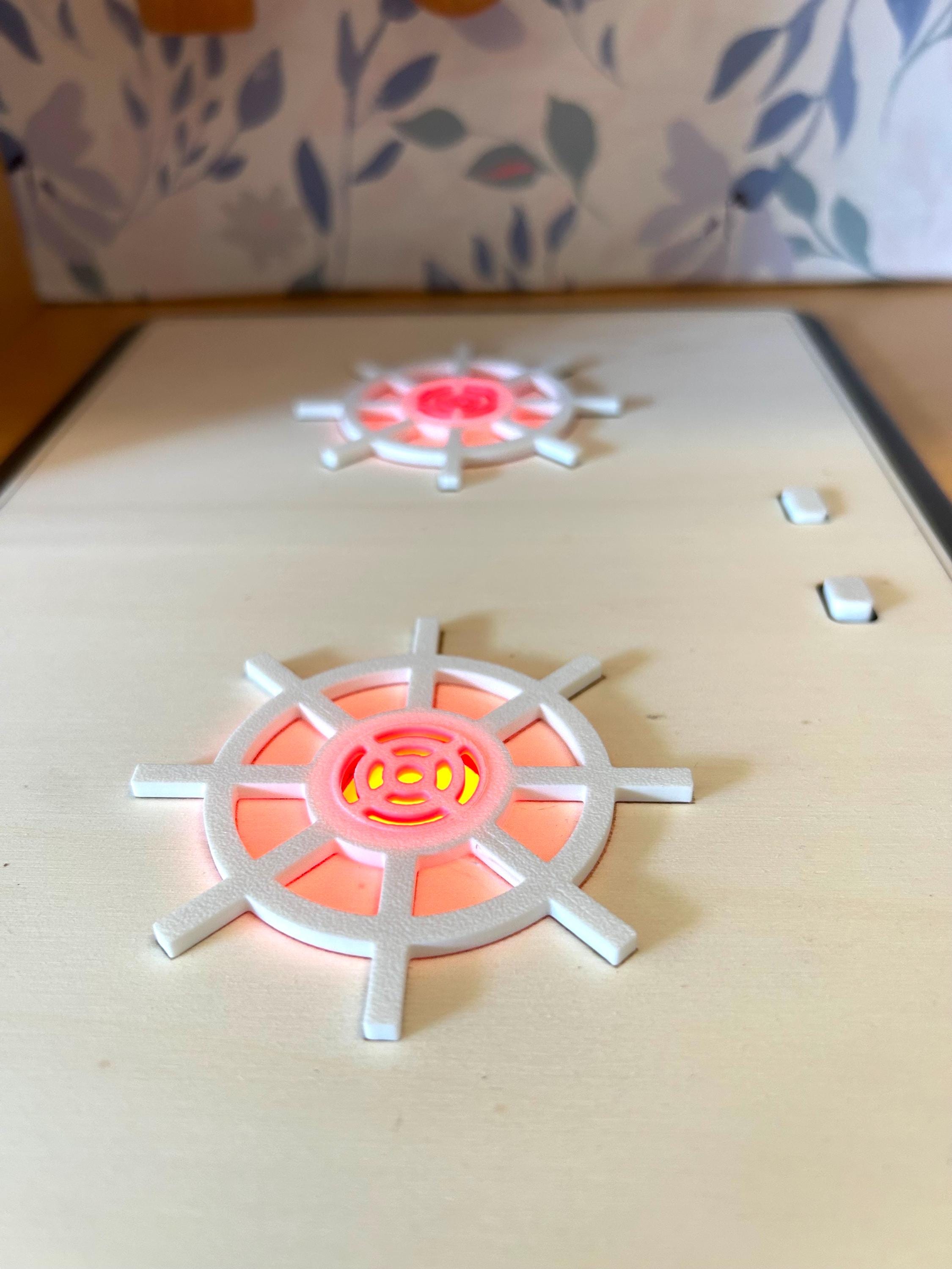 DIY Ikea Duktig Play Kitchen Stove Upgrade Kit – Wooden Surface & Buttons