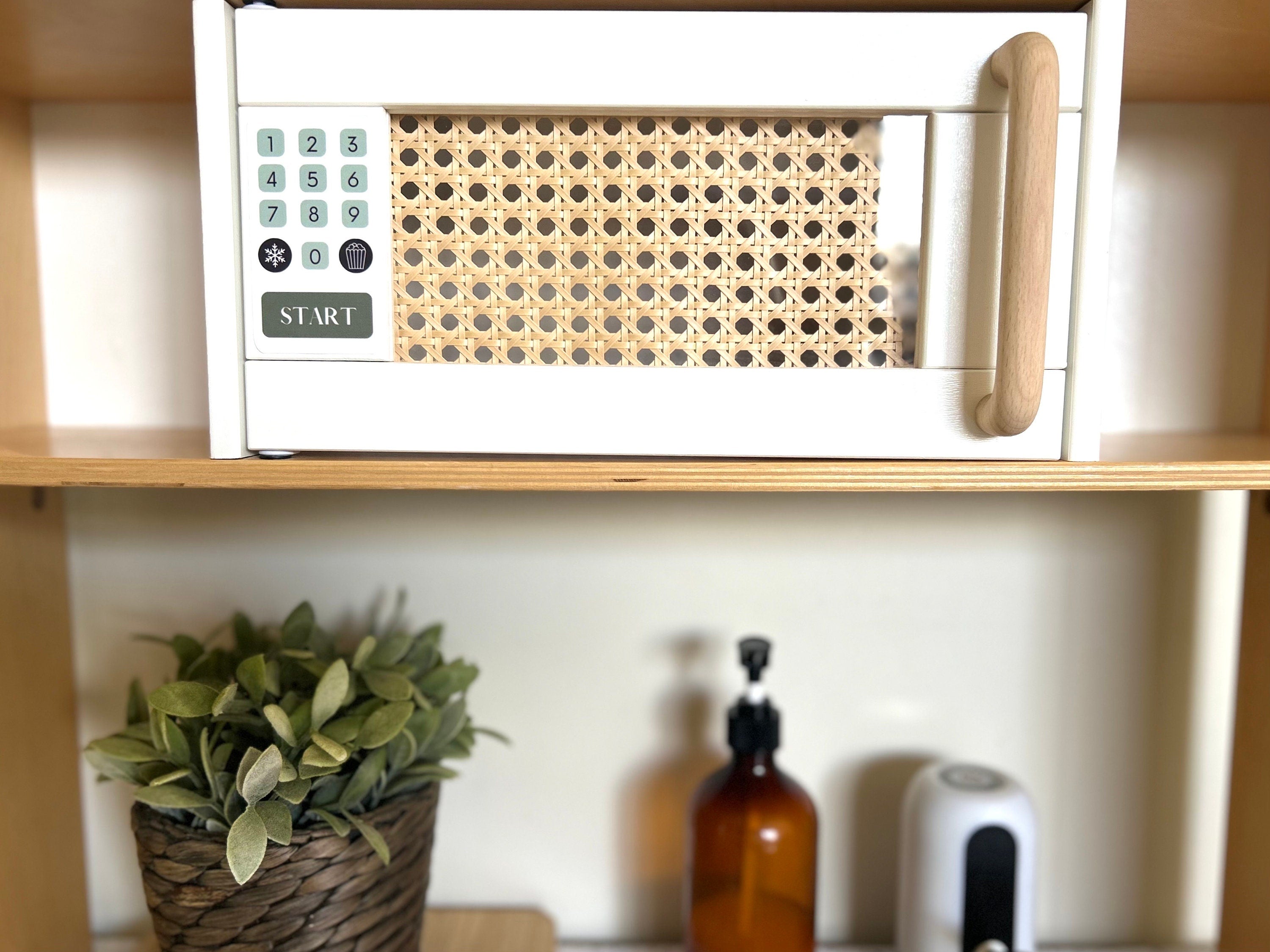 Play Kitchen Wooden Handles